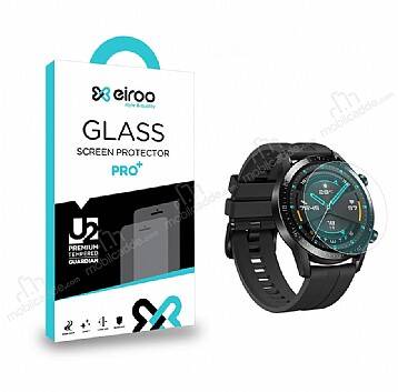 Eiroo Huawei Watch GT2 Pro Tempered Glass Cam Ekran Koruyucu 46mm - 1