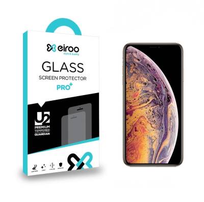 Eiroo iPhone 11 Pro Max Tempered Glass Cam Ekran Koruyucu - 1