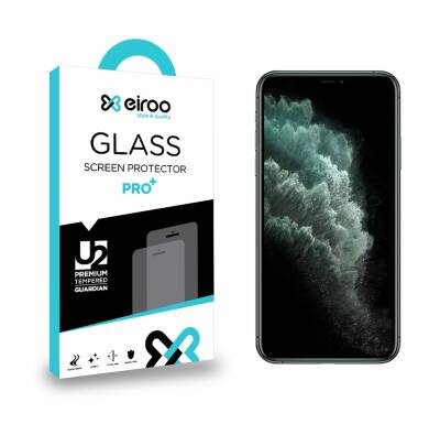 Eiroo iPhone 11 Pro Tempered Glass Cam Ekran Koruyucu - 1