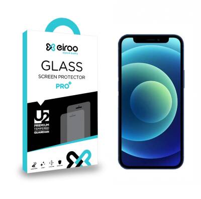 Eiroo iPhone 12 Mini 5.4 inç Tempered Glass Cam Ekran Koruyucu - 1