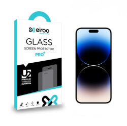 Eiroo iPhone 12 / 12 Pro Tempered Glass Premium Full Cam Ekran Koruyucu - 1