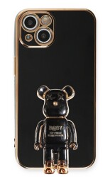 Eiroo iPhone 13 Baby Bear Standlı Silikon Kılıf - 10