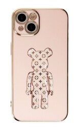 Eiroo iPhone 13 Bearbrick Standlı Silikon Kılıf - 7