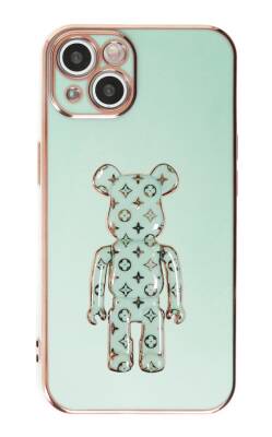 Eiroo iPhone 13 Bearbrick Standlı Silikon Kılıf - 13