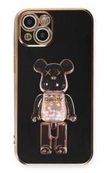 Eiroo iPhone 13 Candy Bear Standlı Silikon Kılıf - 16