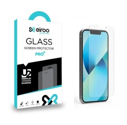 Eiroo iPhone 13 Tempered Glass Cam Ekran Koruyucu - 1