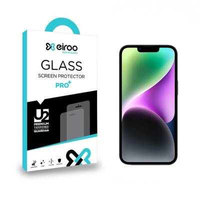 Eiroo iPhone 14 Tempered Glass Cam Ekran Koruyucu - 1