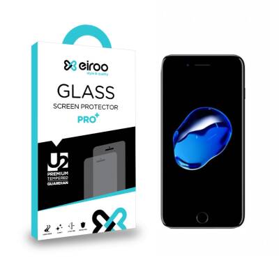 Eiroo iPhone 7 / 8 Tempered Glass Cam Ekran Koruyucu - 1