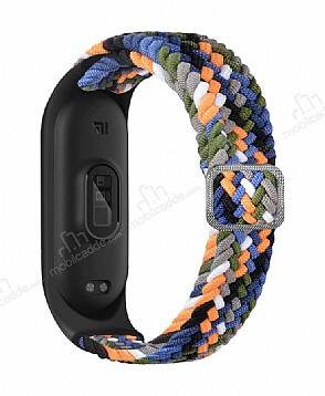 Eiroo KRD-49 Xiaomi Mi Band 3 Denim Örgü Kordon - 1