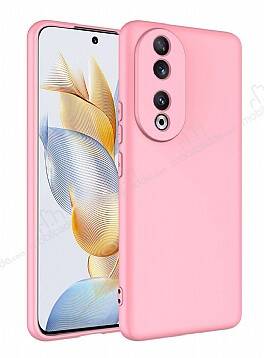 Eiroo Lansman Honor 90 Pembe Silikon Kılıf - 1