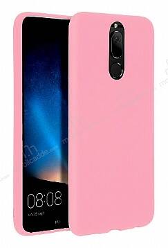 Eiroo Lansman Huawei Mate 10 Lite Pembe Silikon Kılıf - 1