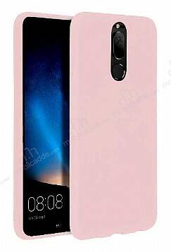 Eiroo Lansman Huawei Mate 10 Lite Sand Pink Silikon Kılıf - 1