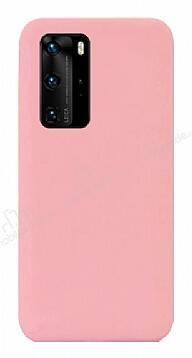 Eiroo Lansman Huawei P40 Pro Pembe Silikon Kılıf - 1