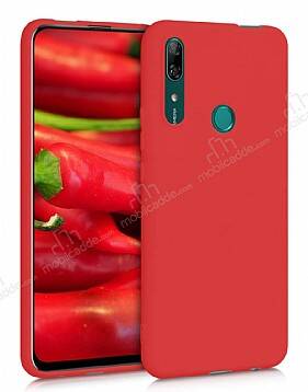 Eiroo Lansman Huawei Y9 Prime 2019 / P Smart Z Kırmızı Silikon Kılıf - 1