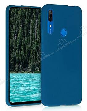 Eiroo Lansman Huawei Y9 Prime 2019 / P Smart Z Lacivert Silikon Kılıf - 1