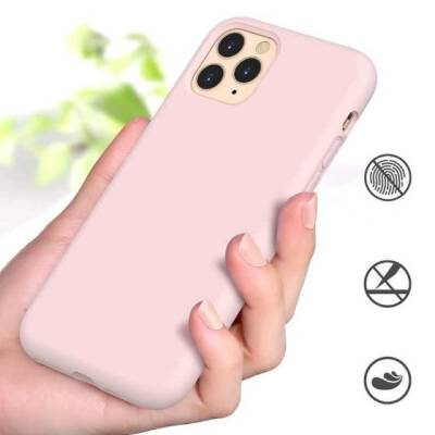 Eiroo Lansman iPhone 12 / iPhone 12 Pro 6.1 inç Pembe Silikon Kılıf - 2