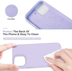 Eiroo Lansman iPhone 12 Mini 5.4 inç Pembe Silikon Kılıf - 3