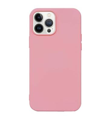 Eiroo Lansman iPhone 13 Pro Koyu Pembe Silikon Kılıf - 1