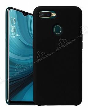 Eiroo Lansman Oppo AX7 / Oppo A5s Siyah Silikon Kılıf - 1