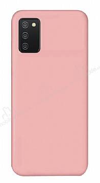 Eiroo Lansman Samsung Galaxy A02s Pembe Silikon Kılıf - 1