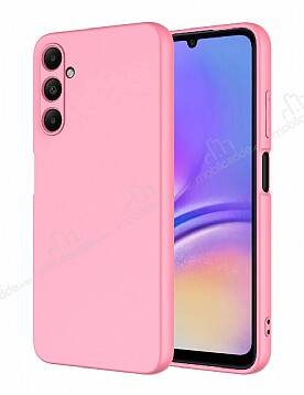 Eiroo Lansman Samsung Galaxy A05s Pembe Silikon Kılıf - 1