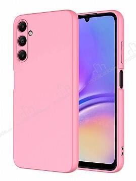 Eiroo Lansman Samsung Galaxy A15 Pembe Silikon Kılıf - 1