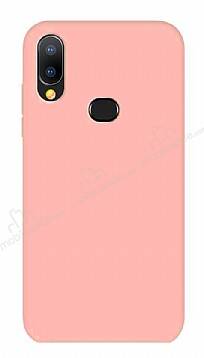 Eiroo Lansman Samsung Galaxy A20S Pembe Silikon Kılıf - 1