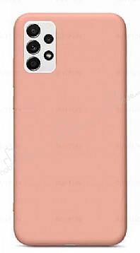 Eiroo Lansman Samsung Galaxy A32 4G Pembe Silikon Kılıf - 1