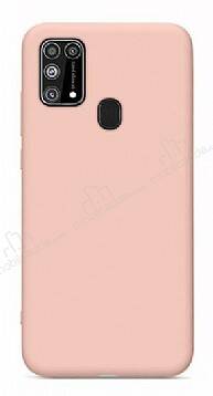 Eiroo Lansman Samsung Galaxy M31 Pembe Silikon Kılıf - 1