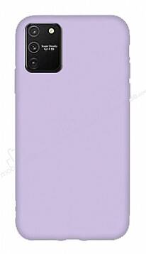 Eiroo Lansman Samsung Galaxy S10 Lite Lila Silikon Kılıf - 1