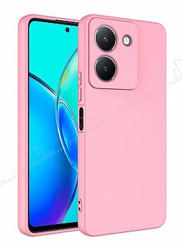 Eiroo Lansman Vivo Y36 4G Pembe Silikon Kılıf - 1