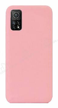 Eiroo Lansman Xiaomi Mi 10T 5G Pembe Silikon Kılıf - 1