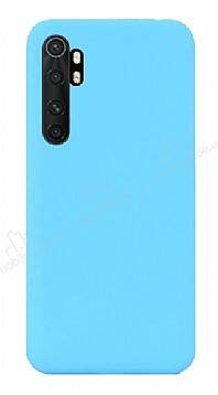 Eiroo Lansman Xiaomi Mi Note 10 Lite Mavi Silikon Kılıf - 1