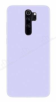 Eiroo Lansman Xiaomi Redmi Note 8 Pro Lila Silikon Kılıf - 1