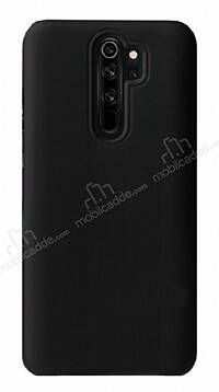 Eiroo Lansman Xiaomi Redmi Note 8 Pro Siyah Silikon Kılıf - 1