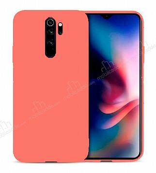 Eiroo Lansman Xiaomi Redmi Note 8 Pro Turuncu Silikon Kılıf - 1