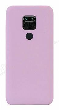 Eiroo Lansman Xiaomi Redmi Note 9 Lila Silikon Kılıf - 1