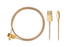 Eiroo Lightning Gold USB Data Kablosu 1m - 4