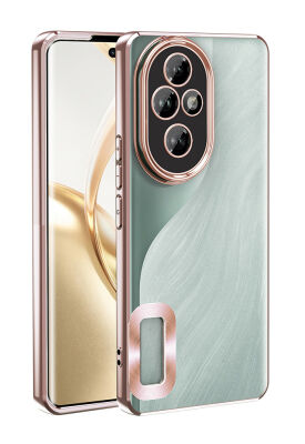 Eiroo Luxury Clear Honor 200 Kamera Korumalı Silikon Kılıf - 9