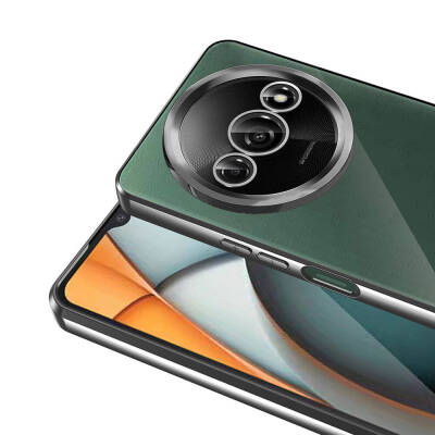 Eiroo Luxury Clear Xiaomi Redmi A3 4G 2024 Kamera Korumalı Silikon Kılıf - 10