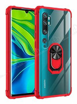 Eiroo Magnetics Xiaomi Mi Note 10 Lite Ultra Koruma Kırmızı Kılıf - 1