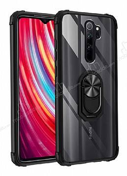 Eiroo Magnetics Xiaomi Redmi Note 8 Pro Ultra Koruma Siyah Kılıf - 1