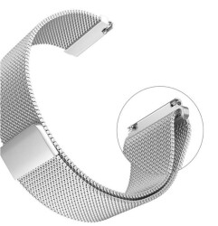 Eiroo Milanese Loop Amazfit Pace Siyah Metal Kordon - 2