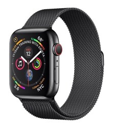 Eiroo Milanese Loop Apple Watch Metal Kordon ( 38 mm ) - 13