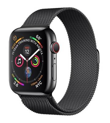 Eiroo Milanese Loop Apple Watch Metal Kordon ( 38 mm ) - 13