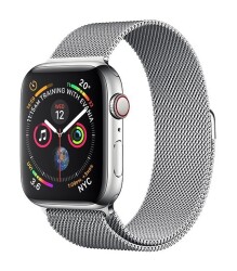 Eiroo Milanese Loop Apple Watch Metal Kordon ( 40 mm ) - 3