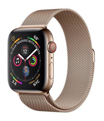 Eiroo Milanese Loop Apple Watch Metal Kordon ( 44 mm ) - 1