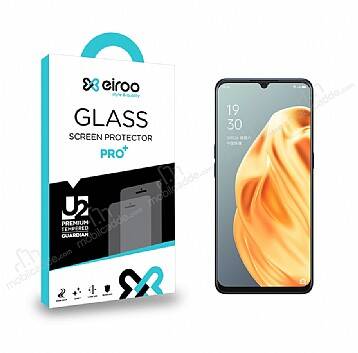 Eiroo Oppo A91 Tempered Glass Cam Ekran Koruyucu - 1