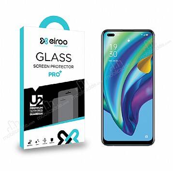 Eiroo Oppo Reno4 Lite Tempered Glass Cam Ekran Koruyucu - 1