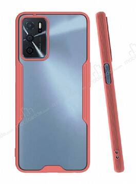 Eiroo Painted Oppo A16 Kamera Korumalı Pembe Kılıf - 1